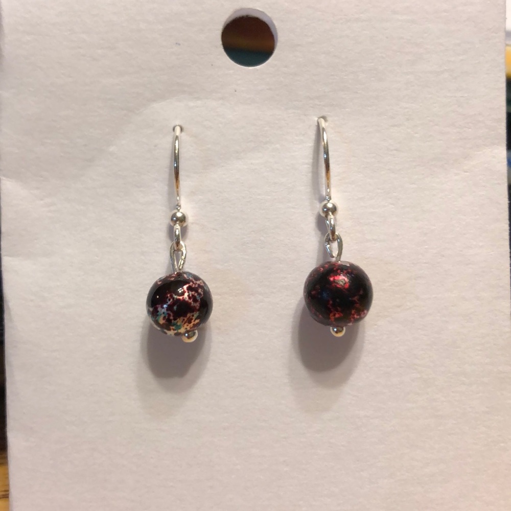 Handmade ❤️ Acrylic Bead Earrings
